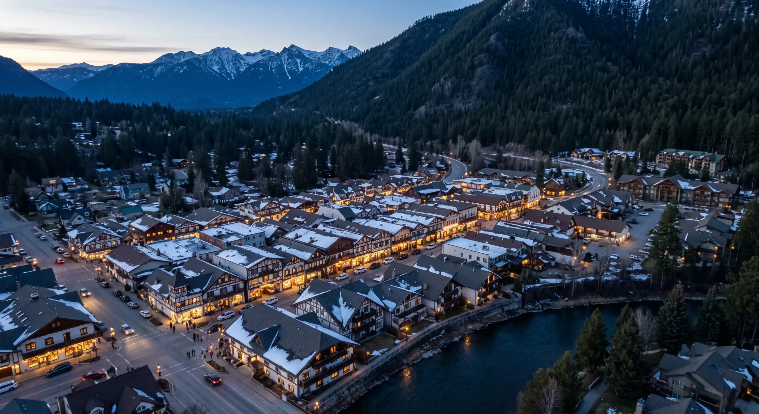 Leavenworth, Washington, where Rolling Rentals delivers residential and commercial dumpsters