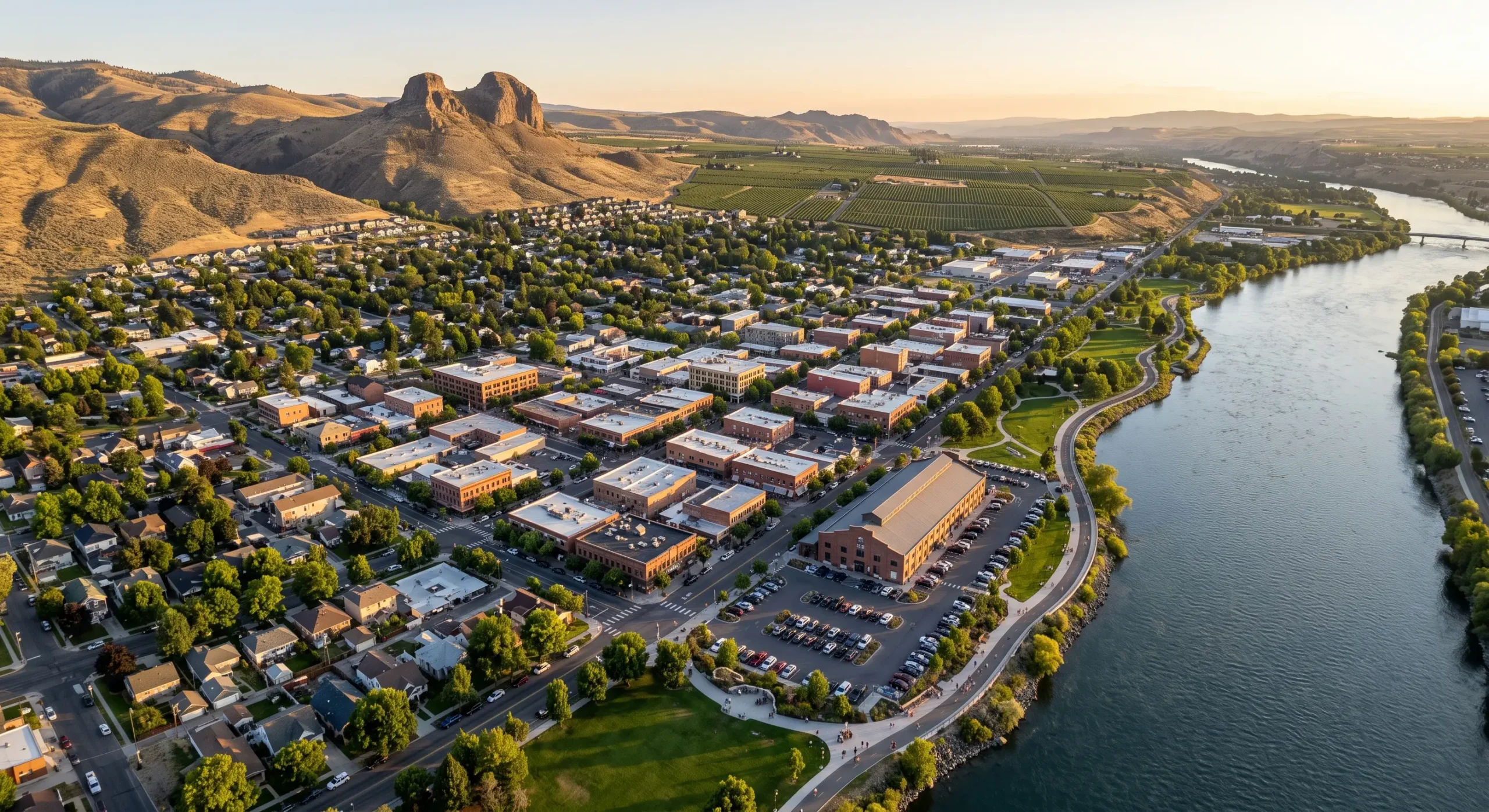 Wenatchee, Washington, where Rolling Rentals delivers residential and commercial dumpsters